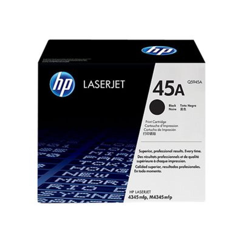 HP Cartridge No 45A HP45A HP 45A Black Schwarz (Q5945A)