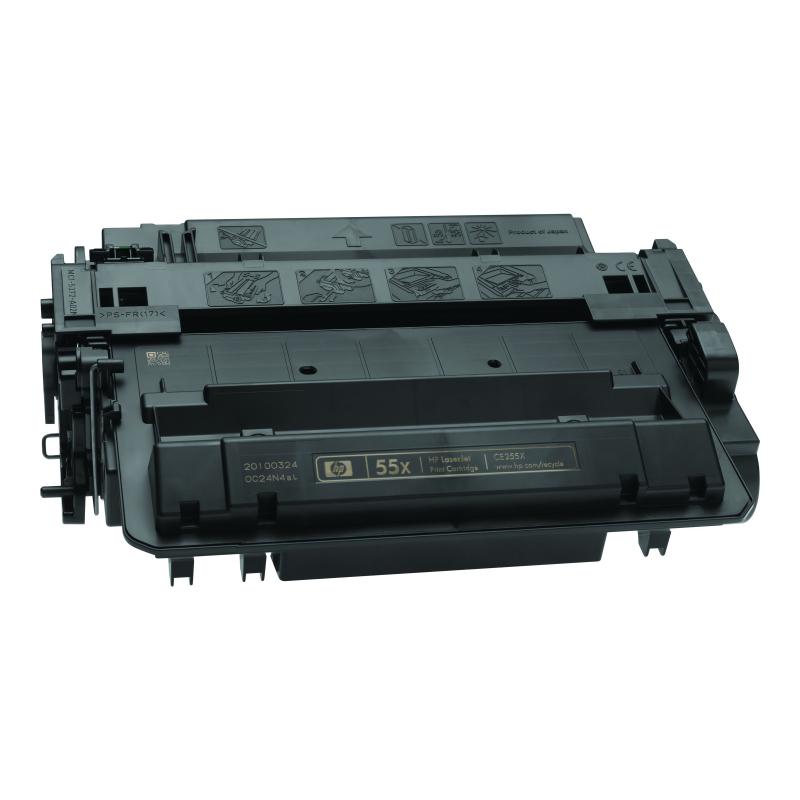 HP Cartridge No 55X HP55X HP 55X Black Schwarz (CE255X)