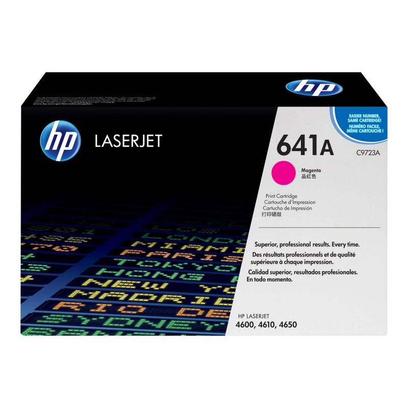 HP Cartridge No 641A HP641A HP 641A Magenta (C9723A) 8k