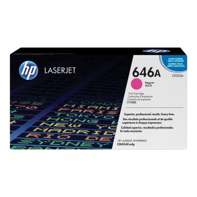 HP Cartridge No 646A HP646A HP 646A Magenta (CF033A)