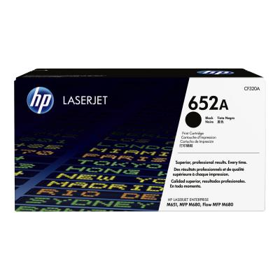 HP Cartridge No 652A HP652A HP 652A Black Schwarz (CF320A)