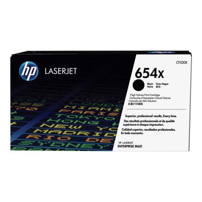 HP Cartridge No 654X HP654X HP 654X Black Schwarz (CF330X)