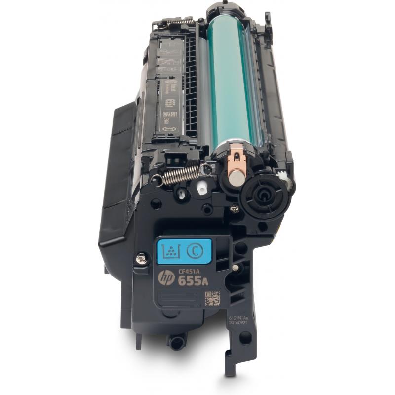 HP Cartridge No 655A HP655A HP 655A Cyan (CF451A)