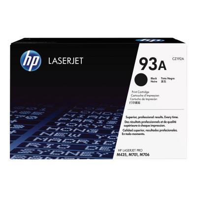HP Cartridge No 93A HP93A HP 93A Black Schwarz (CZ192A)