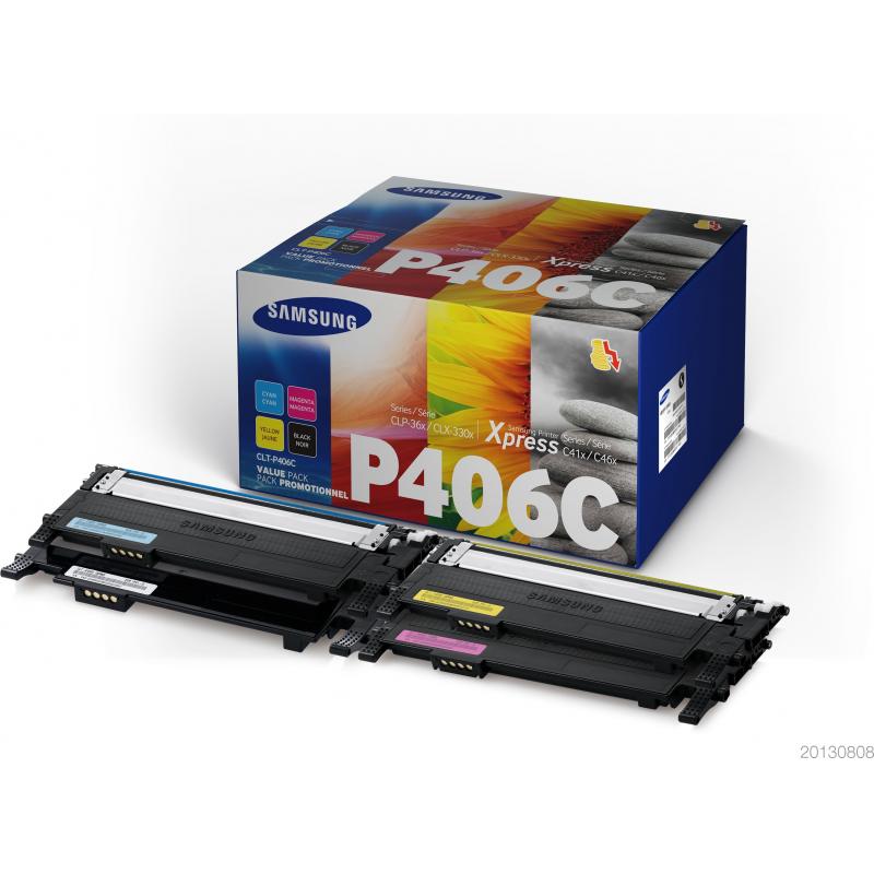 HP Cartridge Rainbow-Kit RainbowKit CLT-P406C CLTP406C (SU375A)