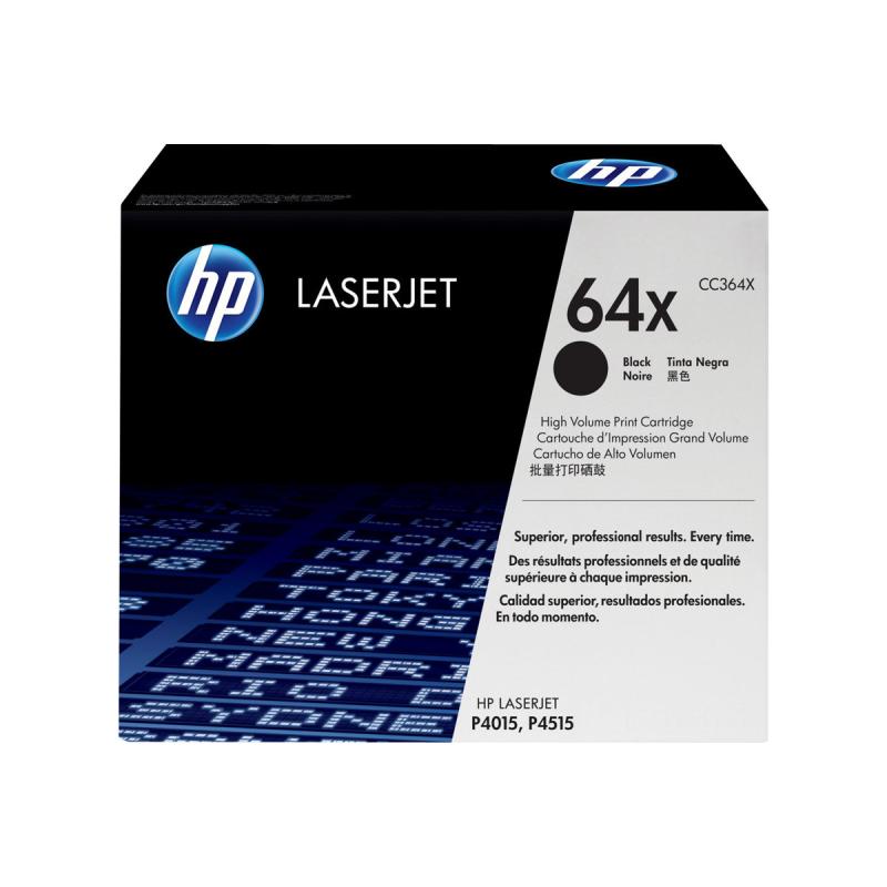 HP (CC364XD) No 64XD HP64XD HP 64XD Dual Pack Black Schwarz Cartridge (CC364XD)