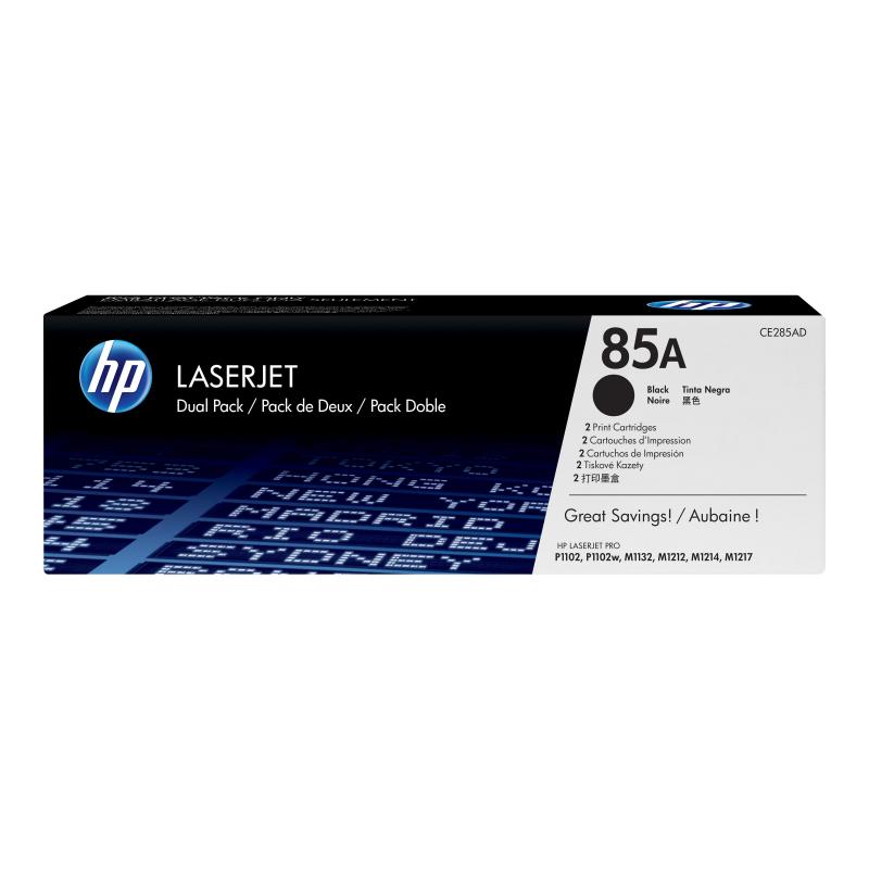 HP (CE285AD) No 85A HP85A HP 85A Dual Pack Black Schwarz Cartridge (CE285AD)