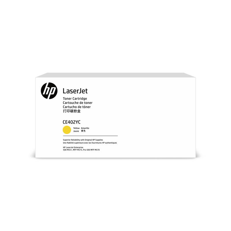 HP CONTRACT Cartridge No 507Y HP507Y HP 507Y Yellow Gelb (CE402YC)