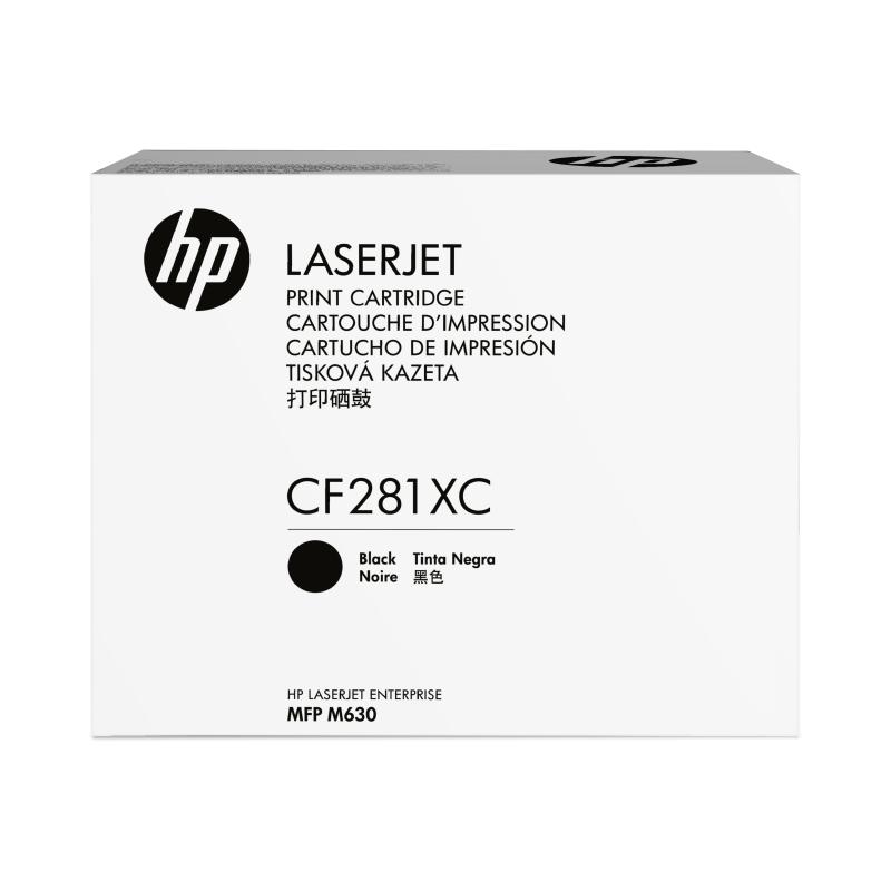 HP CONTRACT Cartridge No 81X HP81X HP 81X Black Schwarz (CF281XC)
