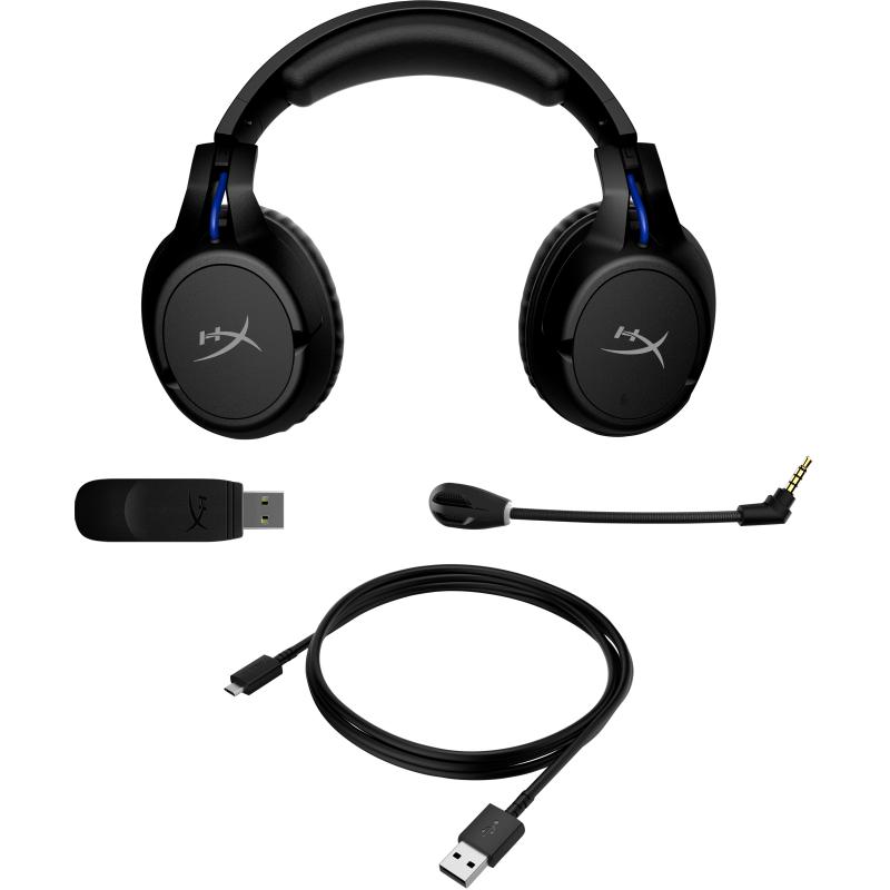 HyperX Headset Cloud Flight Wireless Black Blue for PlayStation (4P5H6AA)
