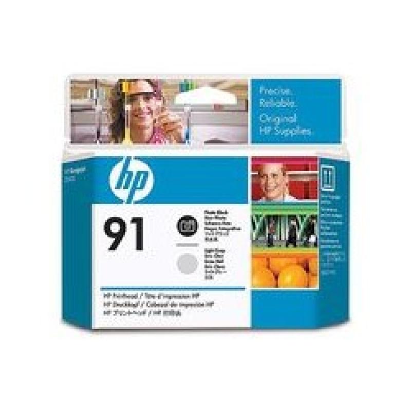 HP Ink 91 Photo Black Schwarz and Light Grey Printhead (C9463A)