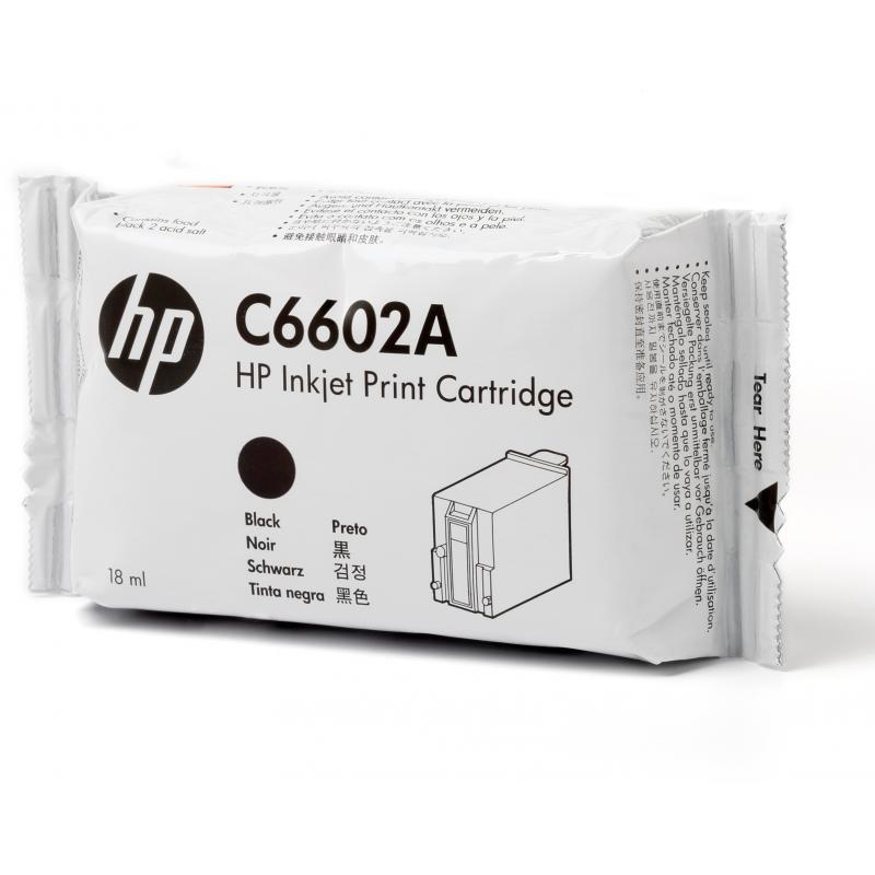 HP Ink Black Schwarz (C6602A)
