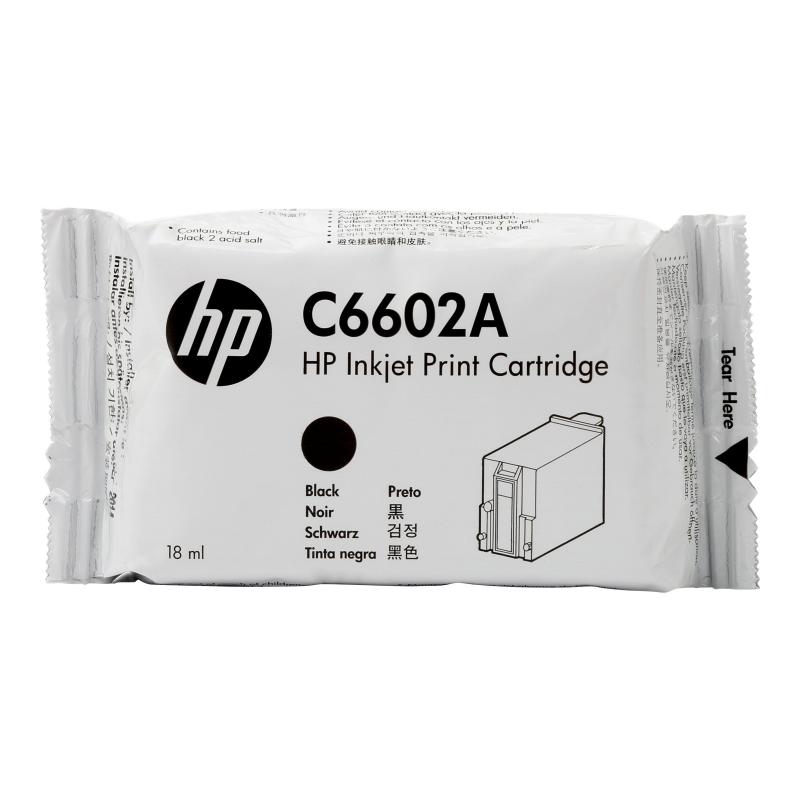 HP Ink Black Schwarz (C6602A)