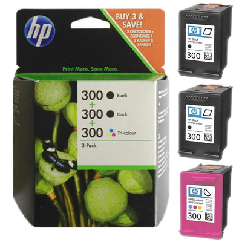 HP Ink Combo Pack No 300 HP300 HP 300 1x Black Schwarz 1x Color (SD518AE)