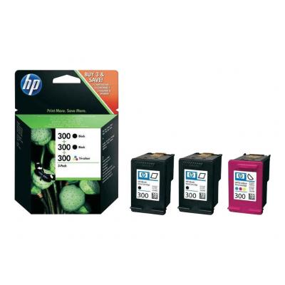 HP Ink Combo Pack No 300 HP300 HP 300 1x Black Schwarz 1x Color (SD518AE)