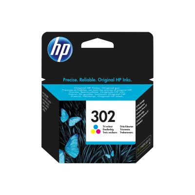 HP Ink No 302 HP302 HP 302 Color (F6U65AE#UUS)