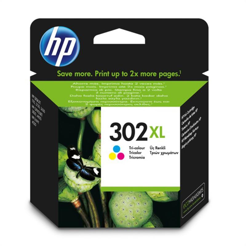 HP Ink No 302XL HP302XL HP 302XL Color (F6U67AE)