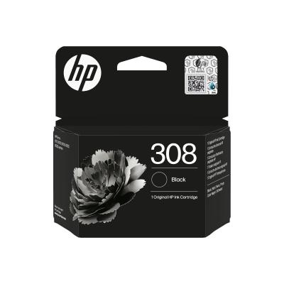 HP Ink No 308 Black Schwarz (7FP21UE)