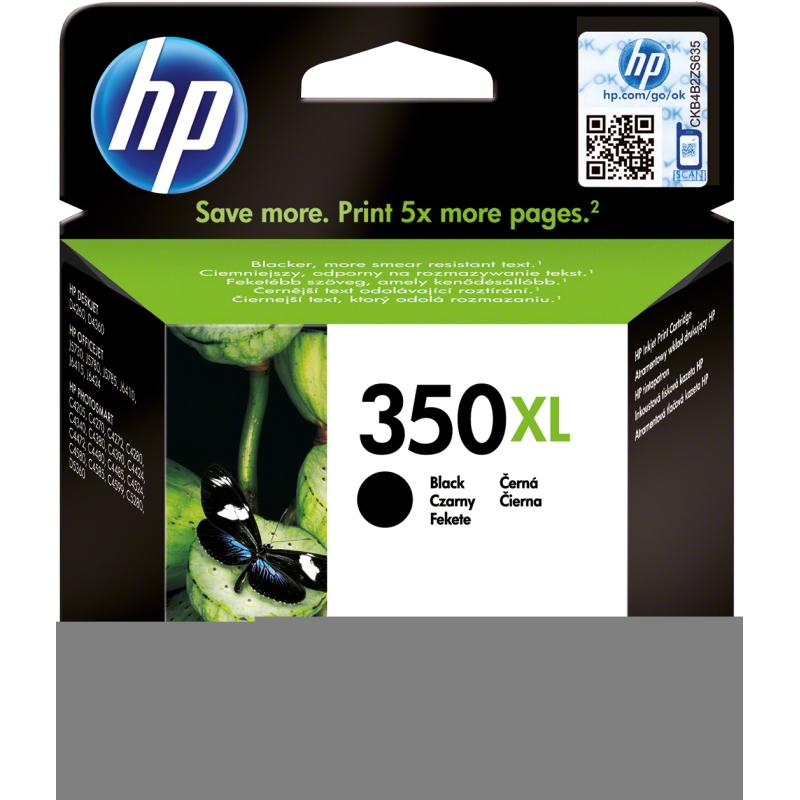 HP Ink No 350 HP350 HP 350 XL Black Schwarz (CB336EE#UUS)