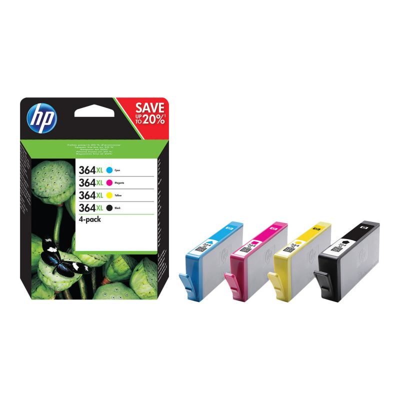 HP Ink No 364 HP364 HP 364 XL Combo Pack Black Schwarz + Color (N9J74AE)