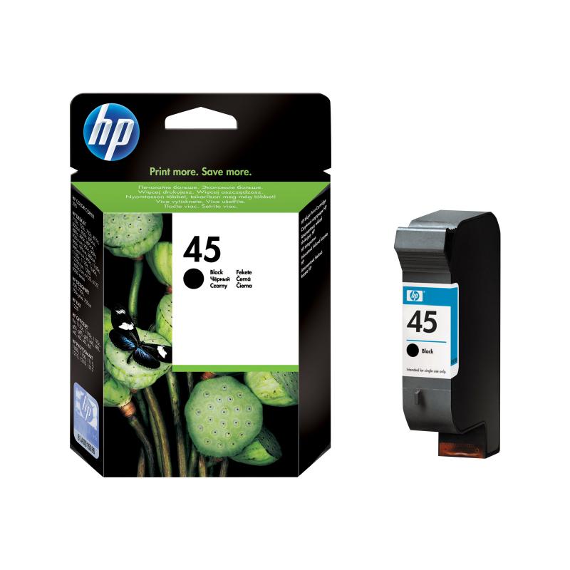 HP Ink No 45 HP45 HP 45 Black Schwarz (51645AE)