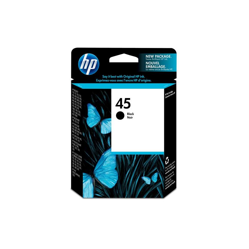 HP Ink No 45 HP45 HP 45 Black Schwarz (51645AE)