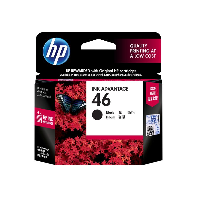 HP Ink No 46 HP46 HP 46 Black Schwarz (CZ637AE)