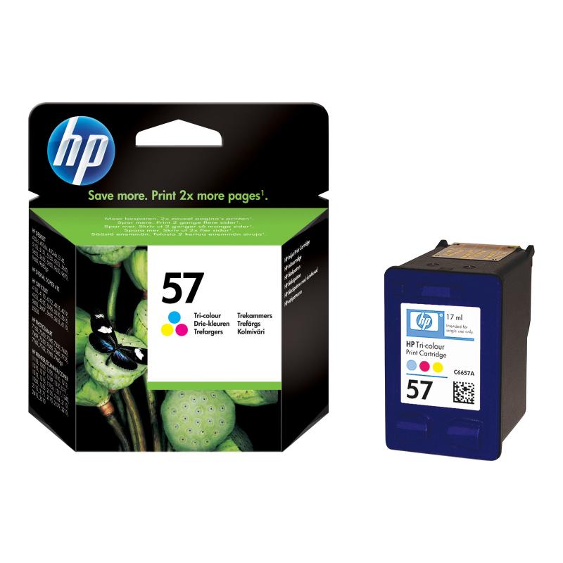 HP Ink No 57 HP57 HP 57 Tri-Color TriColor (C6657AE)