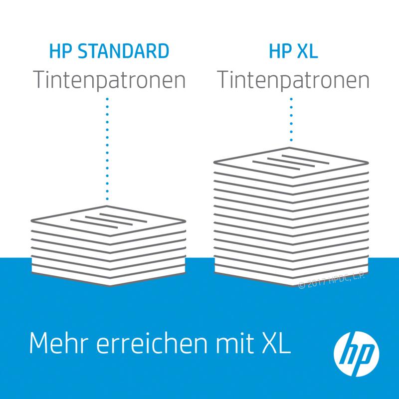 HP Ink No 62XL HP62XL HP 62XL Black Schwarz (C2P05AE)