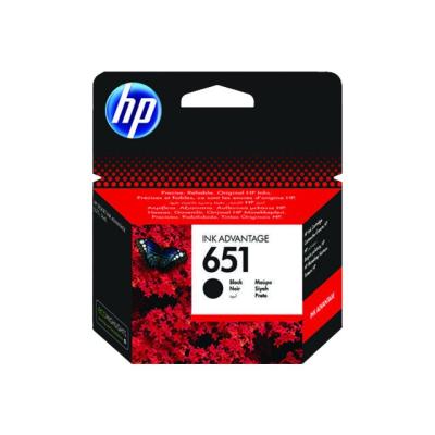HP Ink No 651 HP651 HP 651 Black Schwarz (C2P10AE)