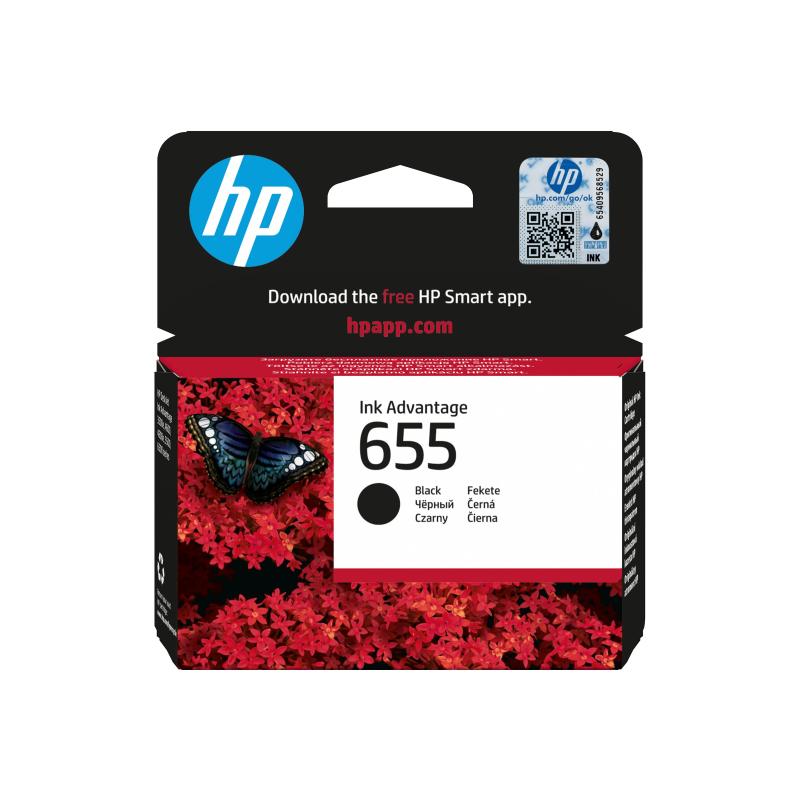 HP Ink No 655 HP655 HP 655 Black Schwarz (CZ109AE)