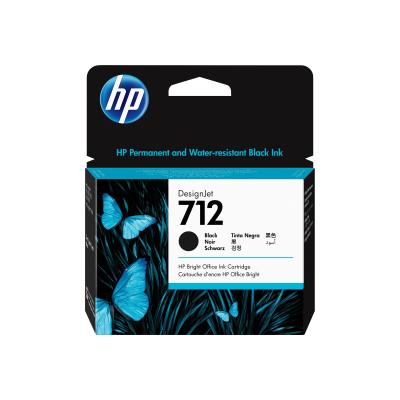 HP Ink No 712 HP712 HP 712 Black Schwarz (3ED71A)