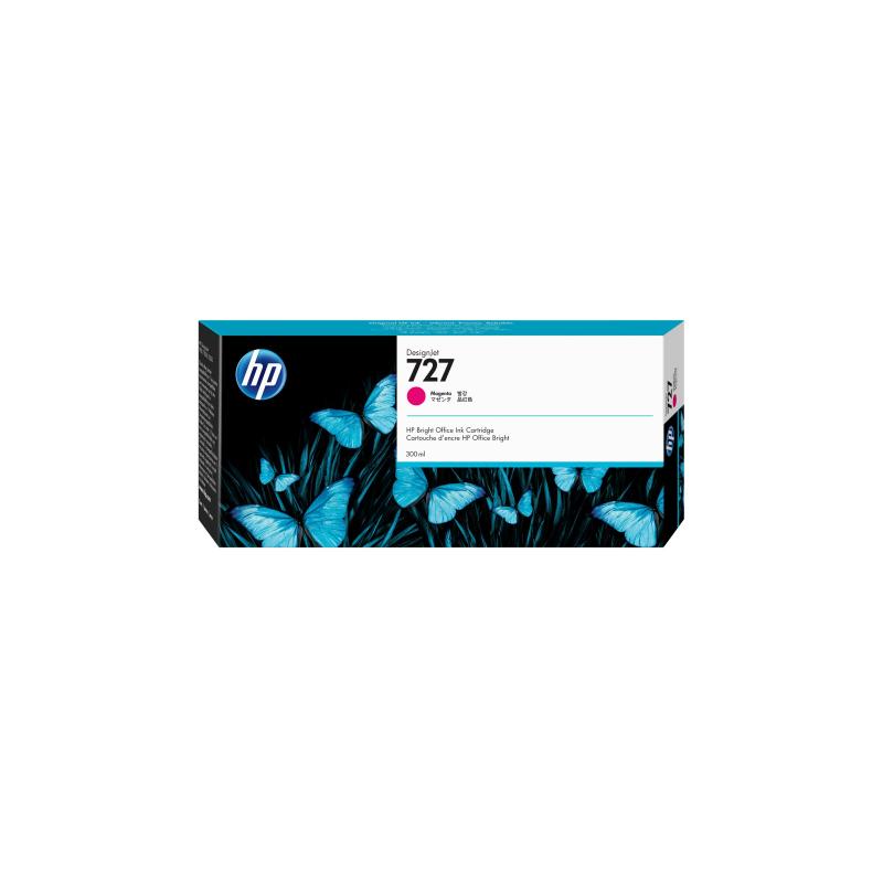HP Ink No 727 HP727 HP 727 Magenta (F9J77A) 300ml