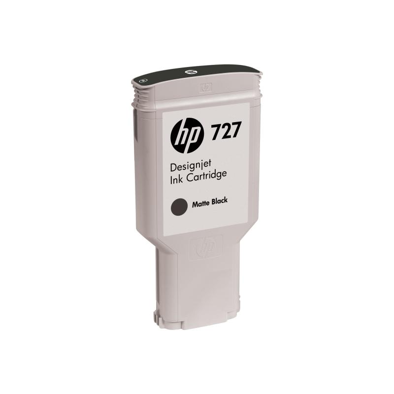 HP Ink No 727 HP727 HP 727 Matte Black Schwarz (C1Q12A) 300 ml