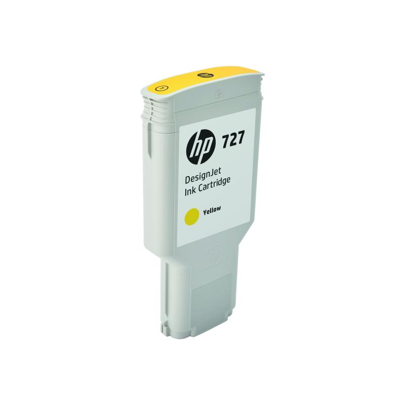 HP Ink No 727 HP727 HP 727 Yellow Gelb (F9J78A)