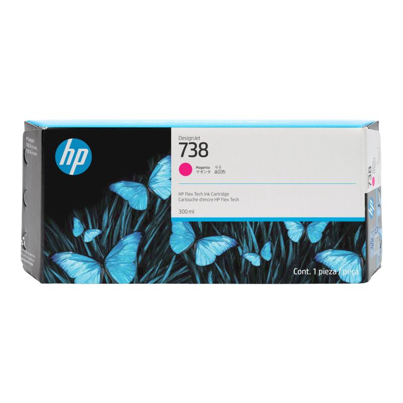 HP Ink No 738 HP738 HP 738 300ml Magenta (676M7A)