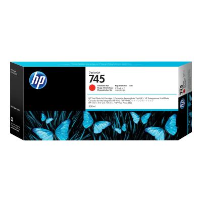 HP Ink No 745 HP745 HP 745 Chromatic Red (F9K06A)