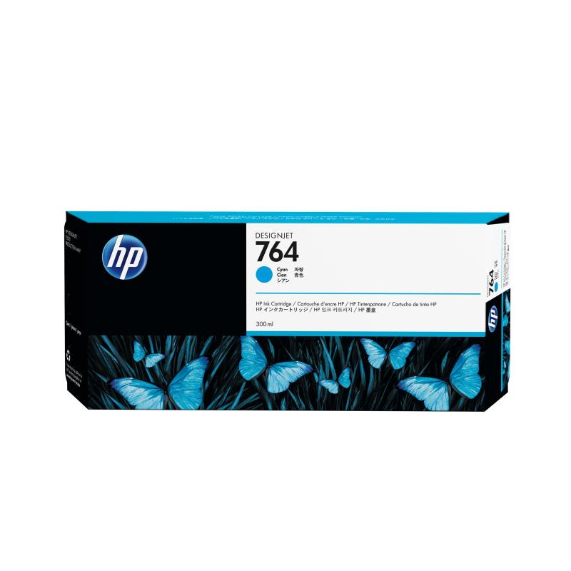 HP Ink No 764 HP764 HP 764 Cyan (C1Q13A)