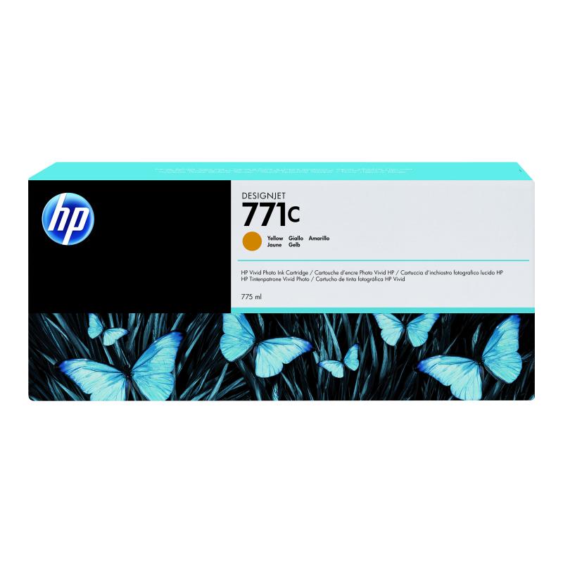 HP Ink No 771C HP771C HP 771C Yellow Gelb (B6Y10A)