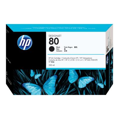 HP Ink No 80 HP80 HP 80 Black Schwarz (C4871A)