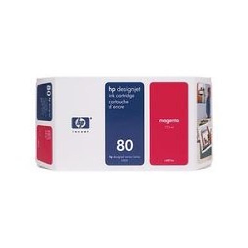 HP Ink No 80 HP80 HP 80 Magenta (C4847A)