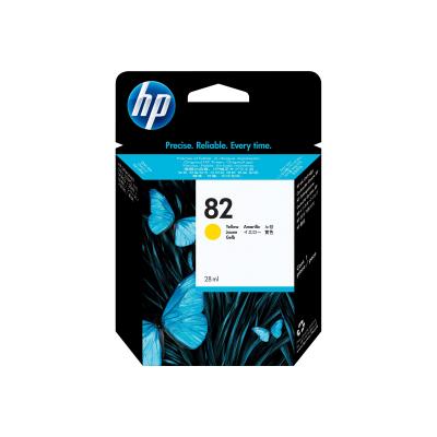 HP Ink No 82 HP82 HP 82 Yellow Gelb (CH568A)