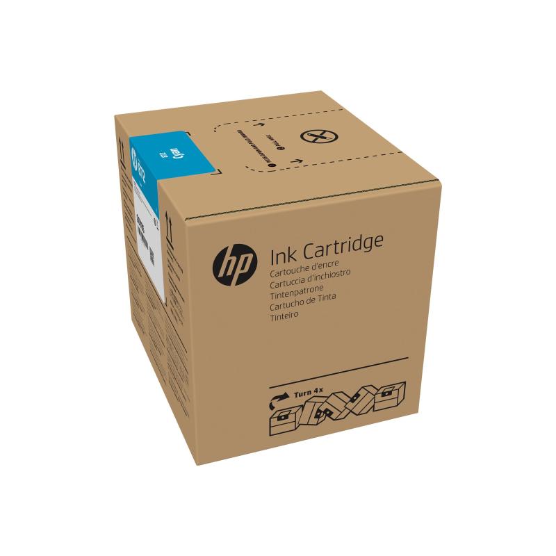 HP Ink No 872 3 L Cyan Latex Ink Cartridge (G0Z01A)