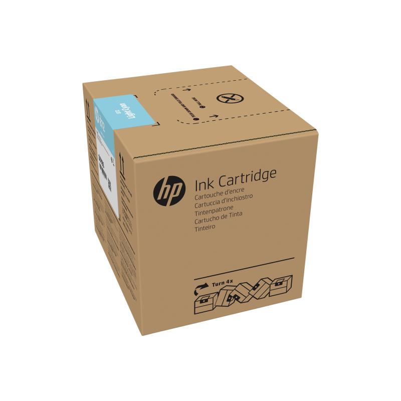 HP Ink No 872 3 L Light Cyan Latex Ink Cartridge (G0Z05A)