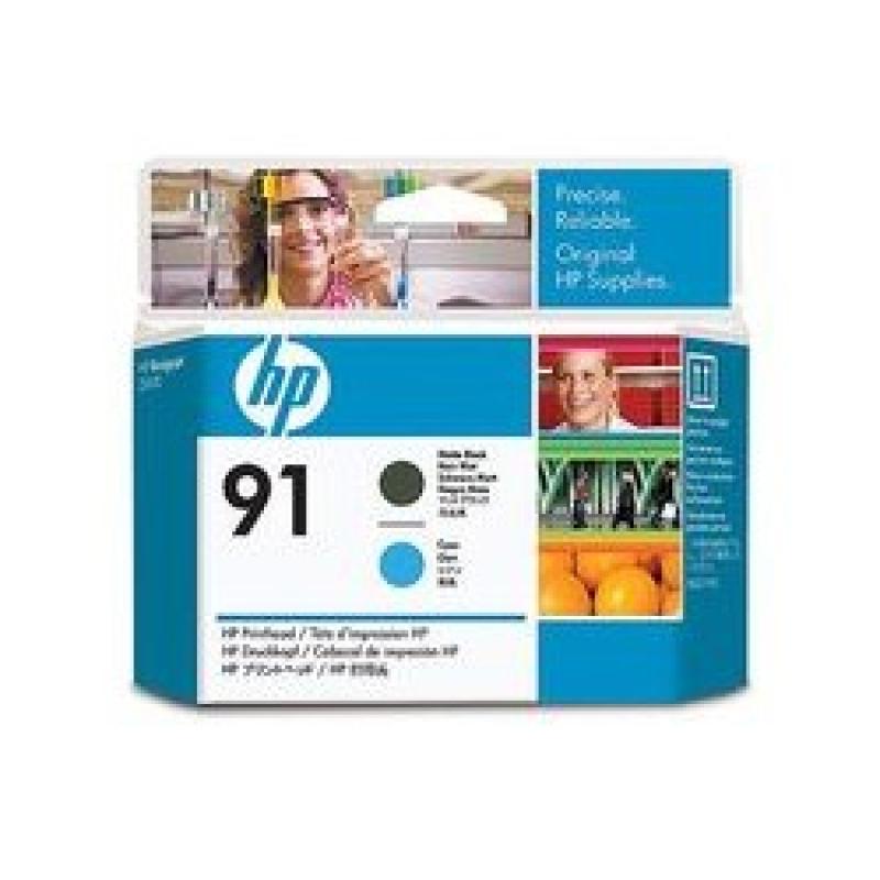 HP Ink No 91 Cyan Matt Black Schwarz (C9460A)