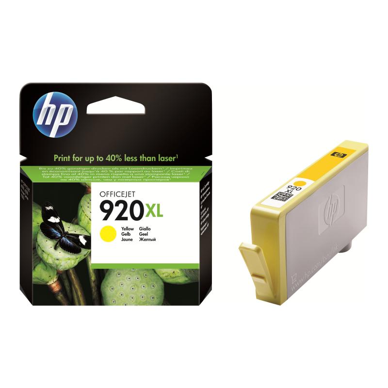 HP Ink No 920 HP920 HP 920 XL Yellow Gelb (CD974AE#BGX)