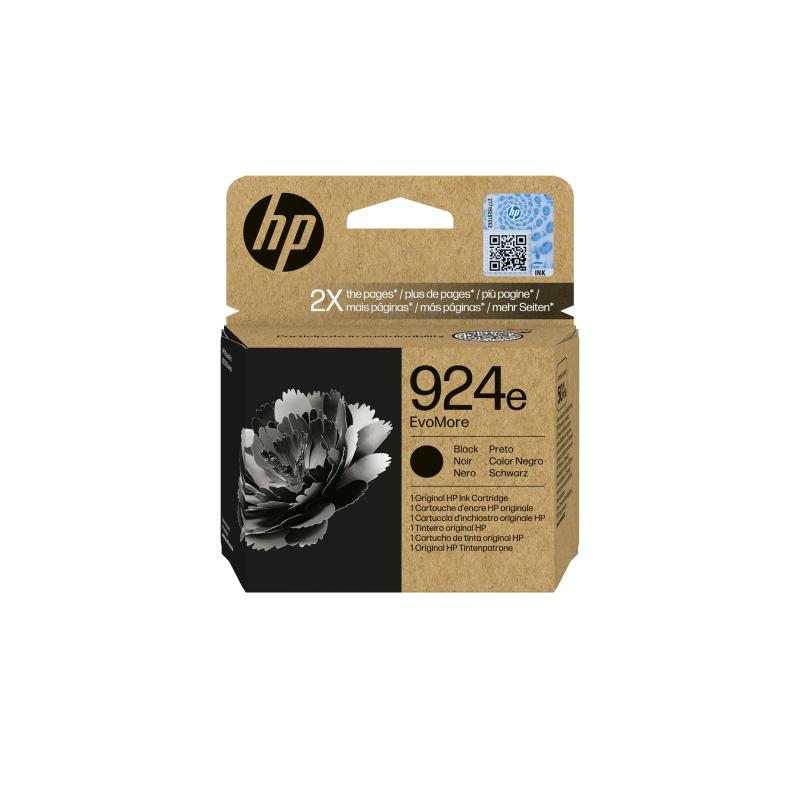 HP Ink No 924e Black Schwarz (4K0V0NE)