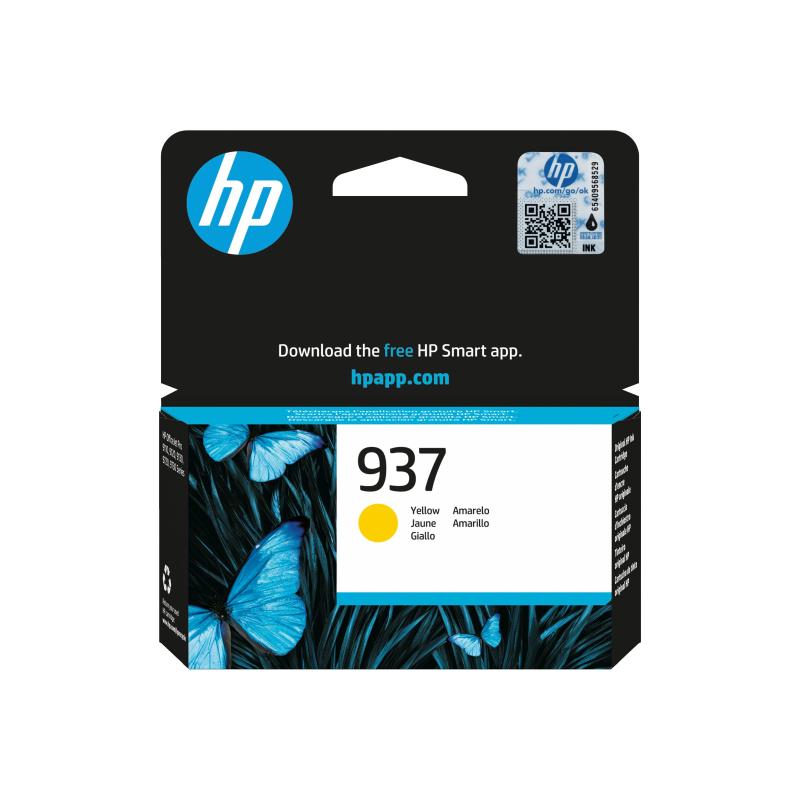 HP ink No 937 Yellow Gelb (4S6W4NE)