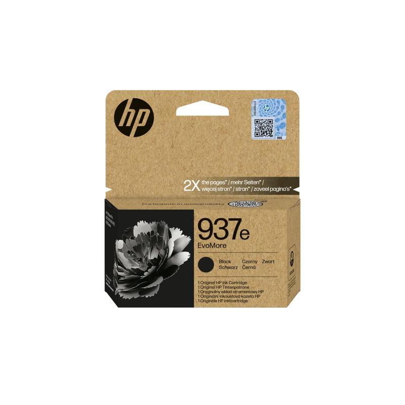 HP Ink No 937e Black Schwarz (4S6W9NE)