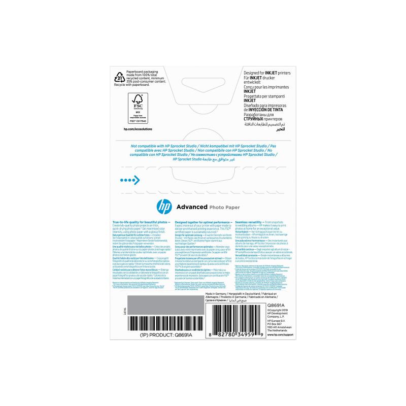 HP Paper Advanced Glossy (Q8691A)